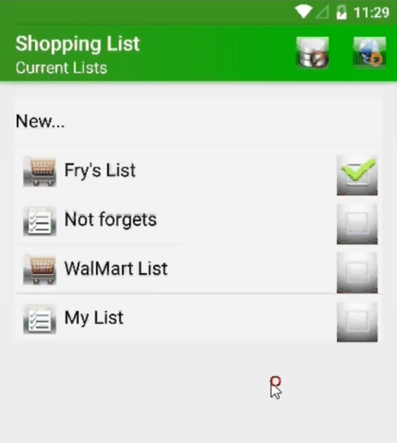 TechSavvy Shopper, Android UI